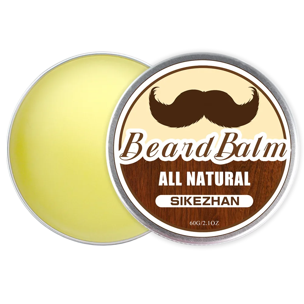 Aftershave Balm Mens - Huile de croissance de barbe, baume