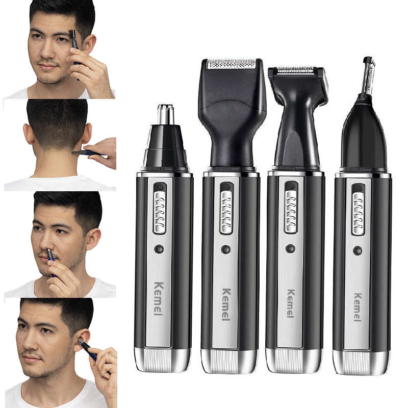 Grooming Men'S Eyebrows - Kemei tondeuse électrique tout-en-un Rechargeable pour