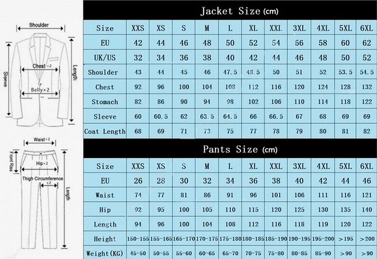 Nouveau costume homme noir et  - Men'S Grooming Jacket avis et prix