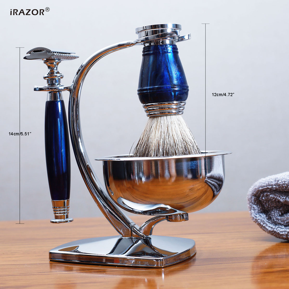 Kit de rasage de luxe pour hom - Mens Grooming Kit Gift Set avis et prix